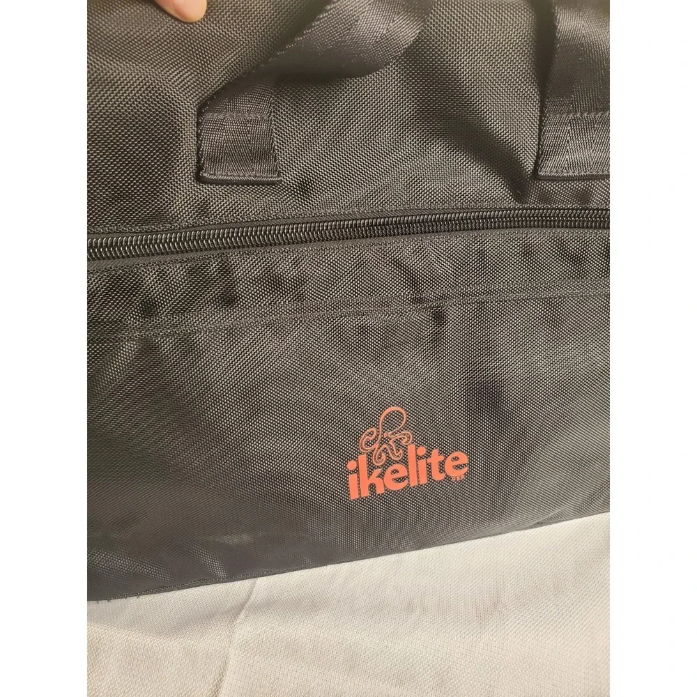 Ikelite Black Nylon Messenger Shoulder Bag 18x14x5 — Adjustable Strap | Zippered